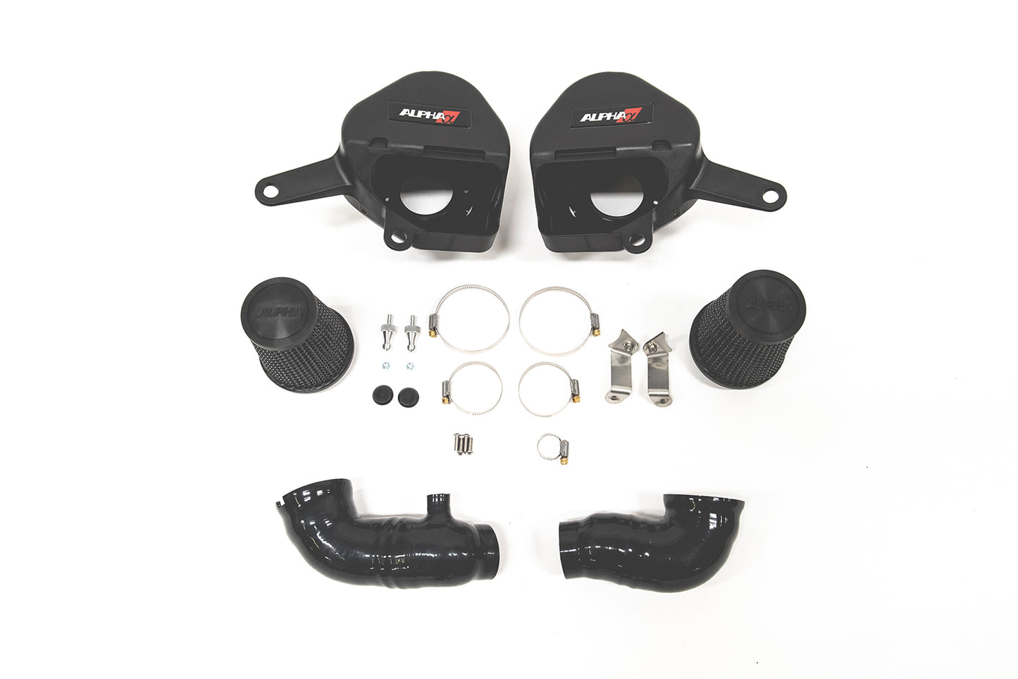 AMS Performance Q50/Q60 VR30 Red Alpha Cold Air Intake System