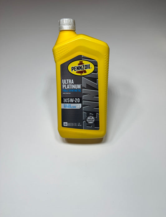 Pennzoil Ultra Platinum Full Synthetic 5W-20 Oil - 1 Quart