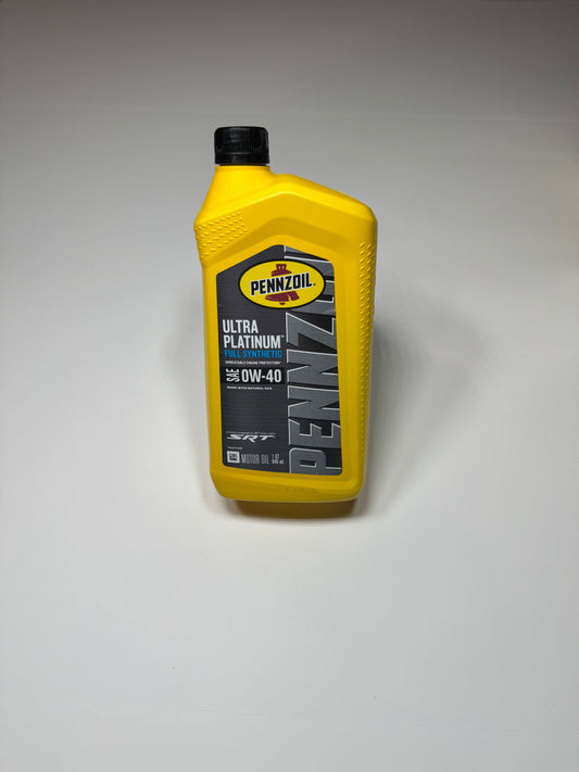 Pennzoil Ultra Platinum Full Synthetic 0W-40 Oil - 1 Quart