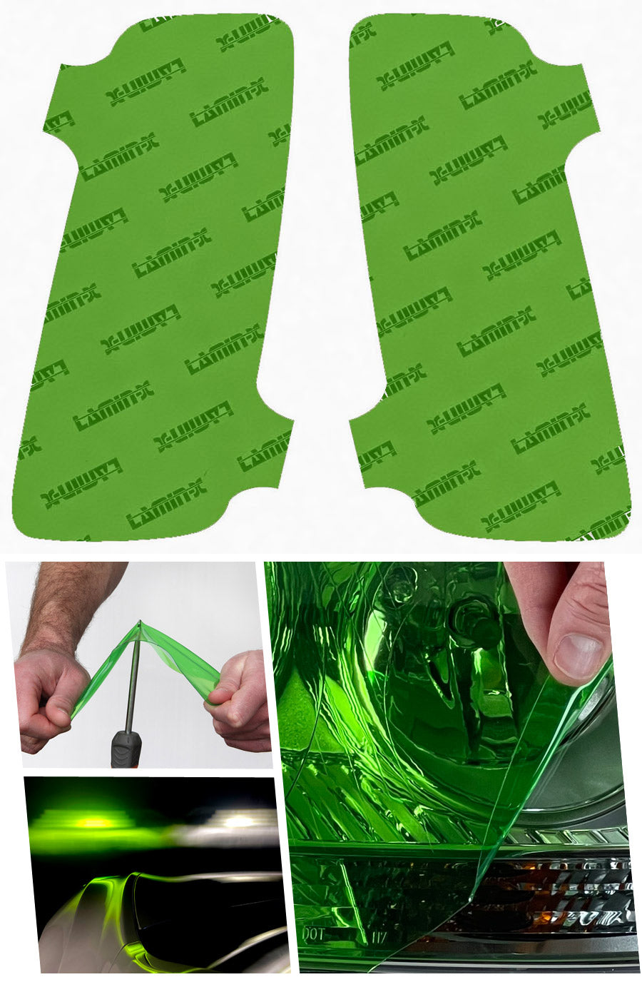 Lamin-X Ford Focus RS 2016-2018 Fog Light Covers