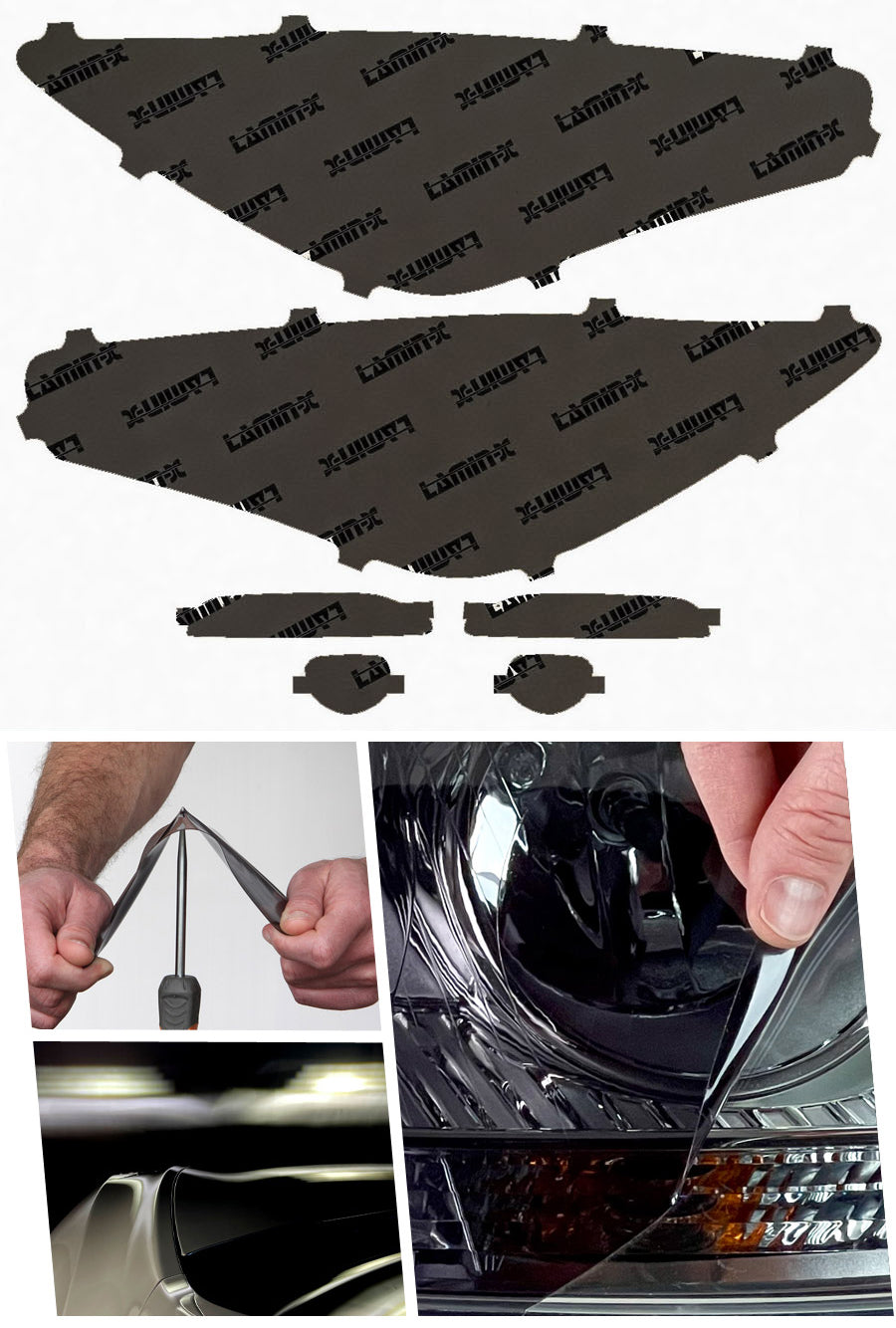 Lamin-X Infiniti Q50 2018+ Headlight Covers