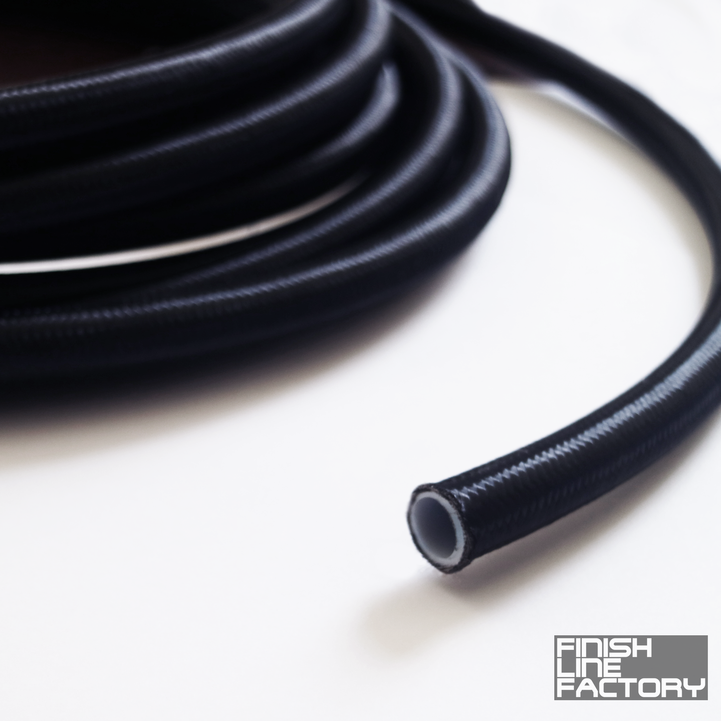 FLF PTFE Hose w/ Braided Nylon