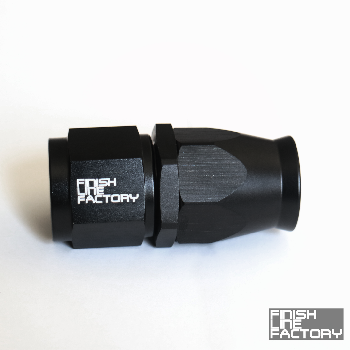FLF Swivel Hose End (Braided PTFE) - Straight AN