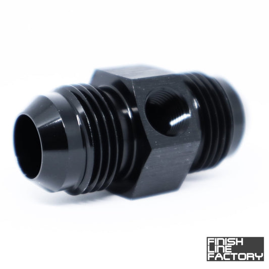 FLF AN Male Union with 1/8" NPT Port Adapter - Straight